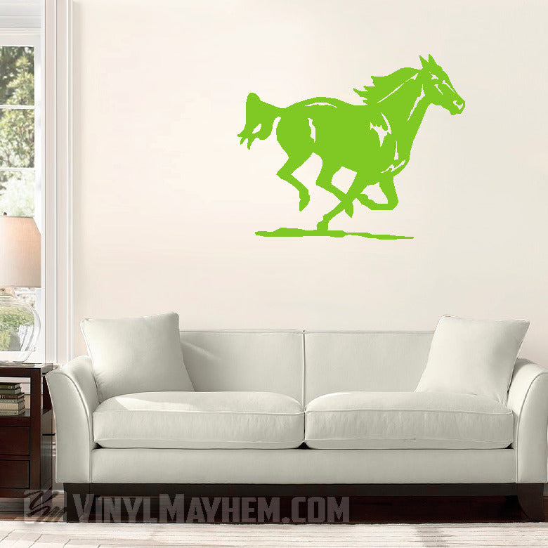 Horse Running vinyl sticker