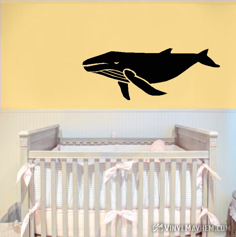 Humpback Whale vinyl sticker