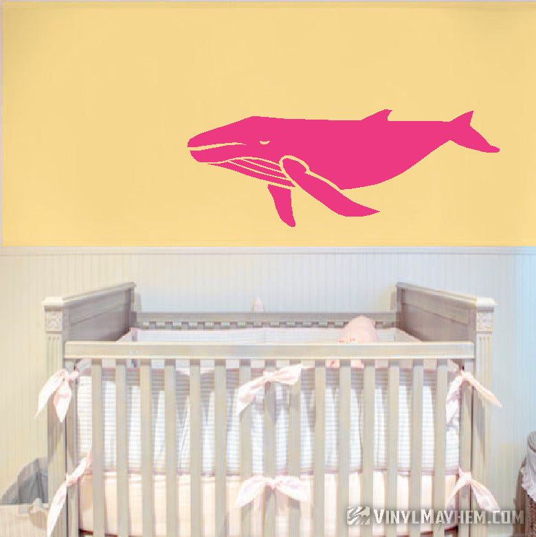 Humpback Whale vinyl sticker