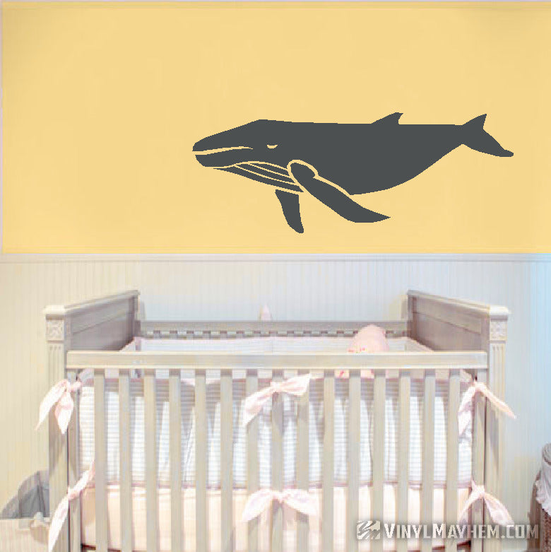 Humpback Whale vinyl sticker