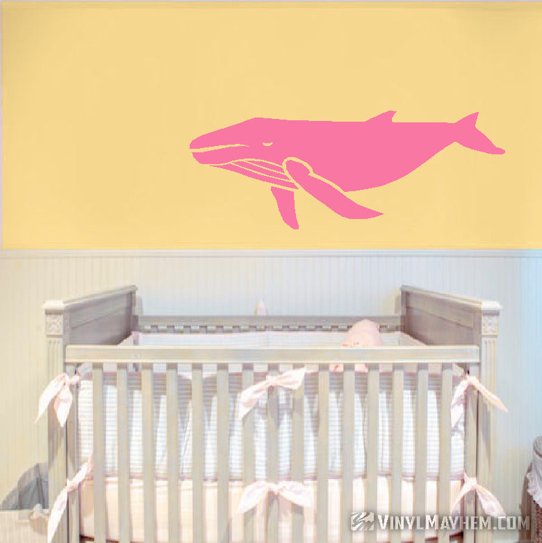 Humpback Whale vinyl sticker