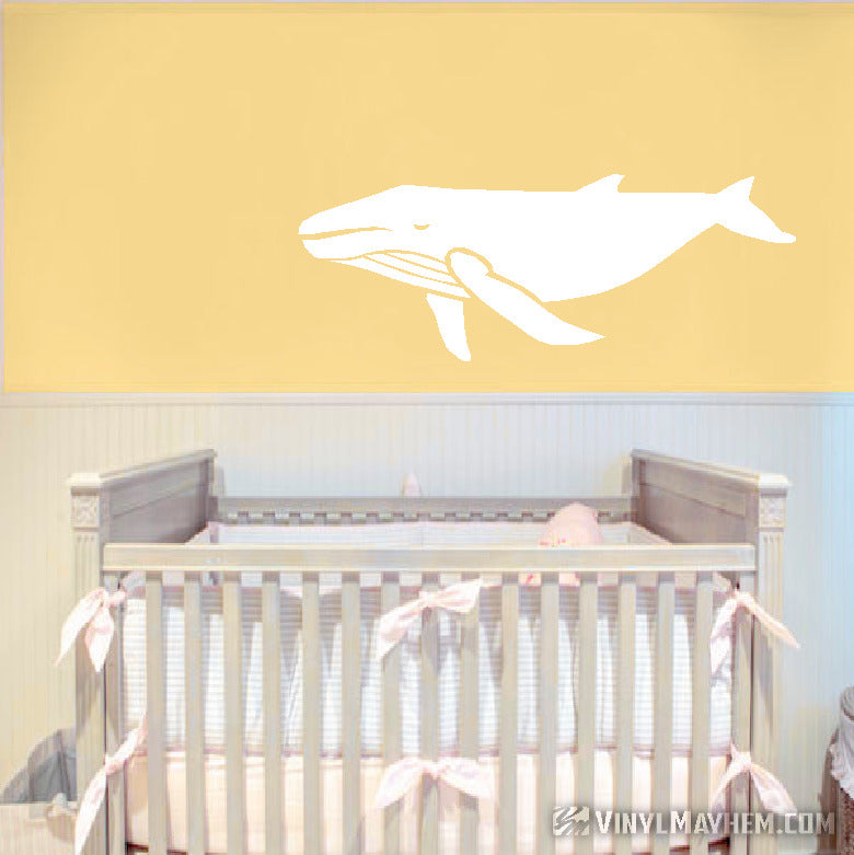 Humpback Whale vinyl sticker