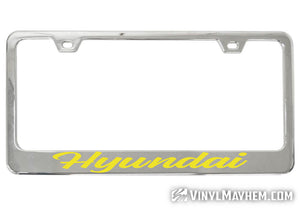 Hyundai License Plate Frame - Free Shipping