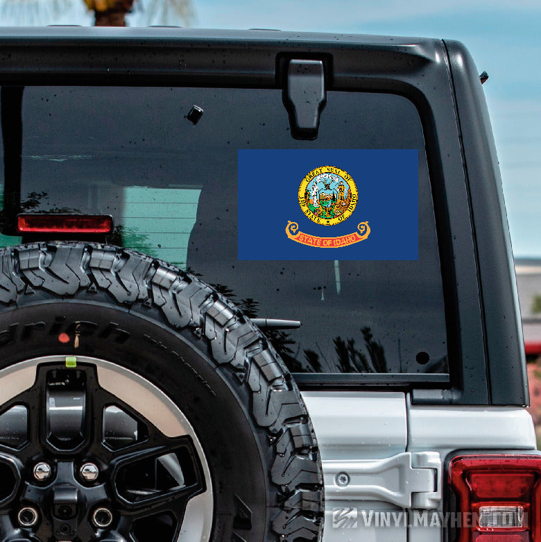 Idaho state flag sticker