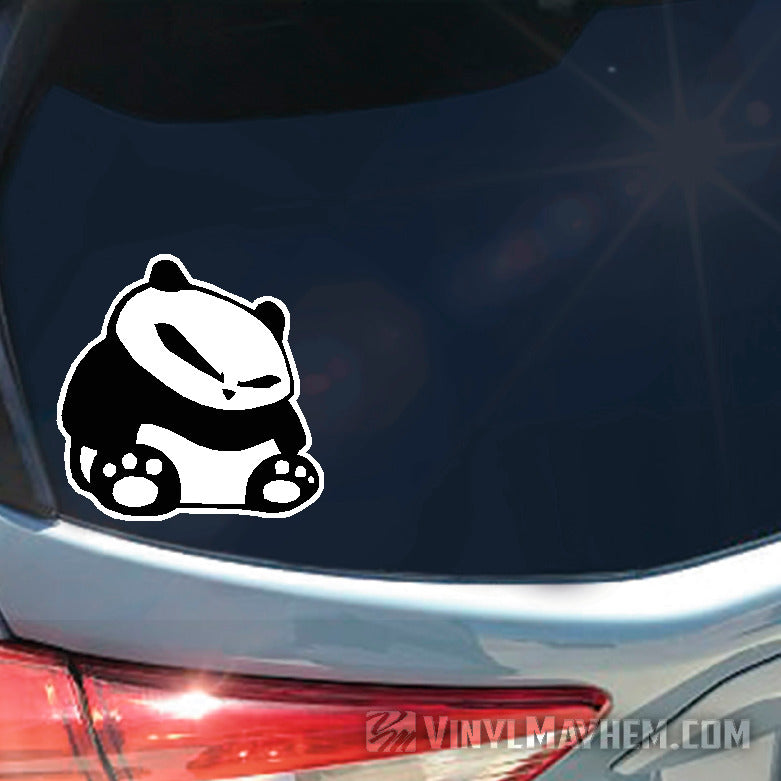 JDM Fat Panda sitting sticker