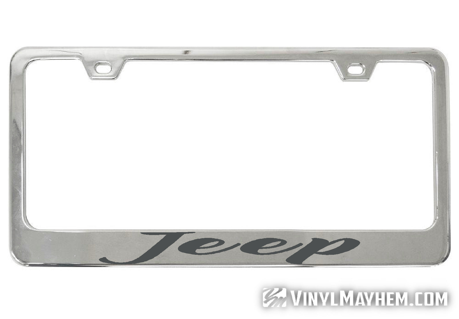 Jeep License plate Frame – Just Bling It LV