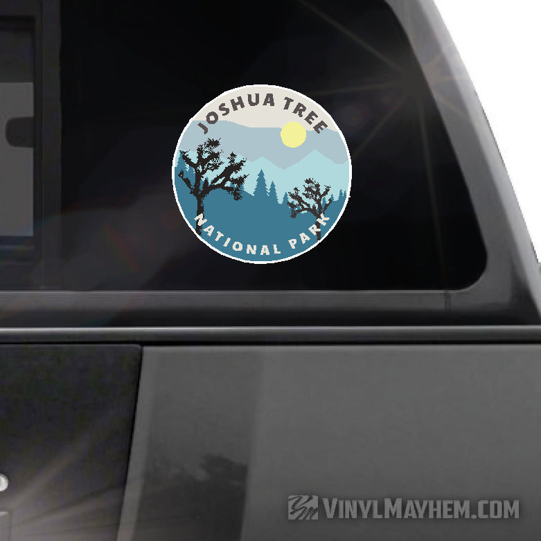 Joshua Tree National Park blue nature sticker