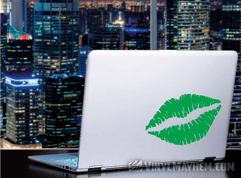 Kiss Lips vinyl sticker