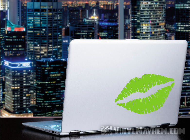 Kiss Lips vinyl sticker