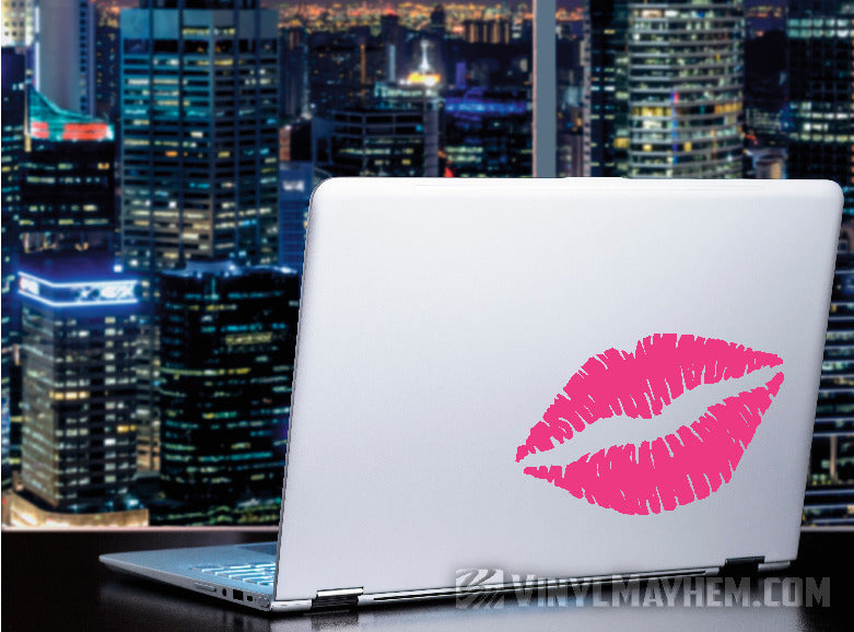 Kiss Lips vinyl sticker