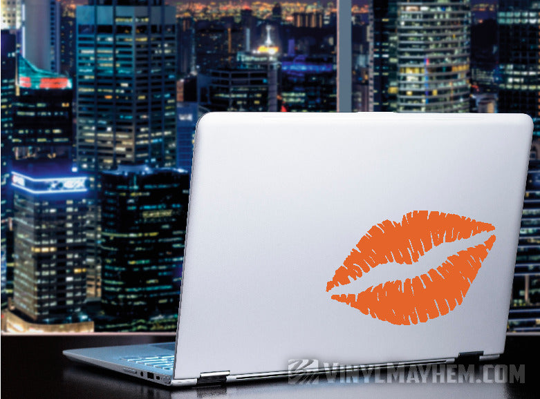 Kiss Lips vinyl sticker