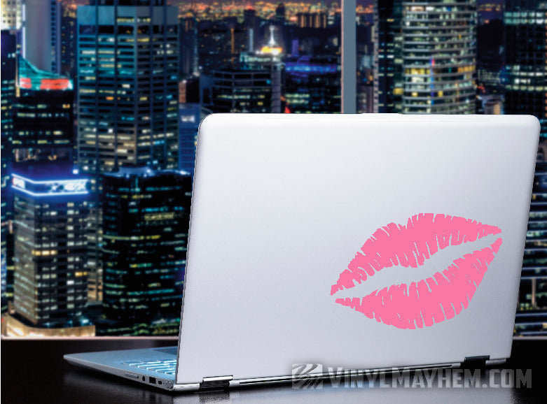 Kiss Lips vinyl sticker