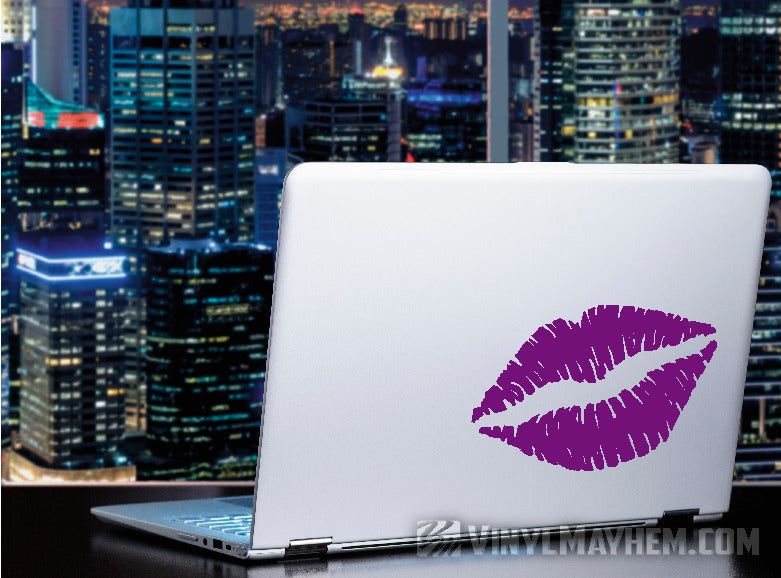 Kiss Lips vinyl sticker