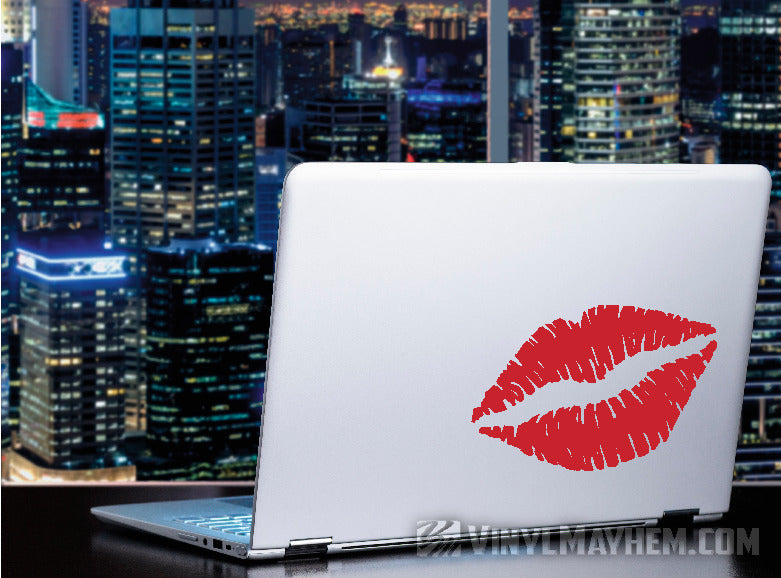 Kiss Lips vinyl sticker