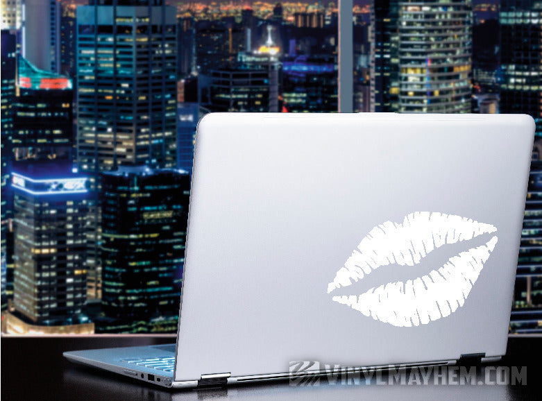 Kiss Lips vinyl sticker