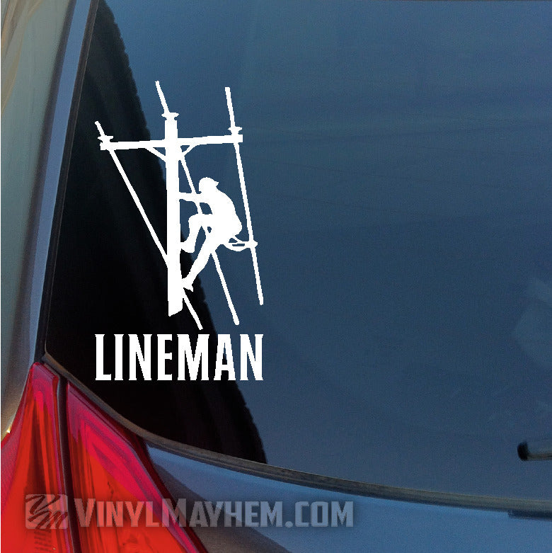 Line Rider Sticker Lineman Decals Stickers