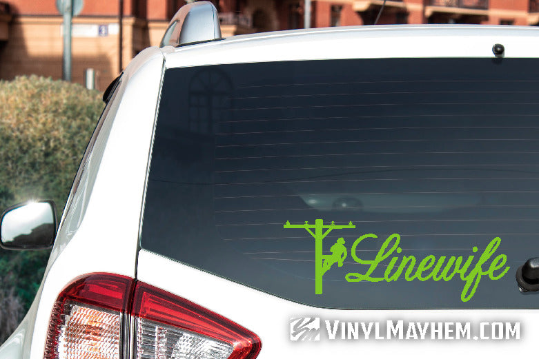 Linewife vinyl sticker