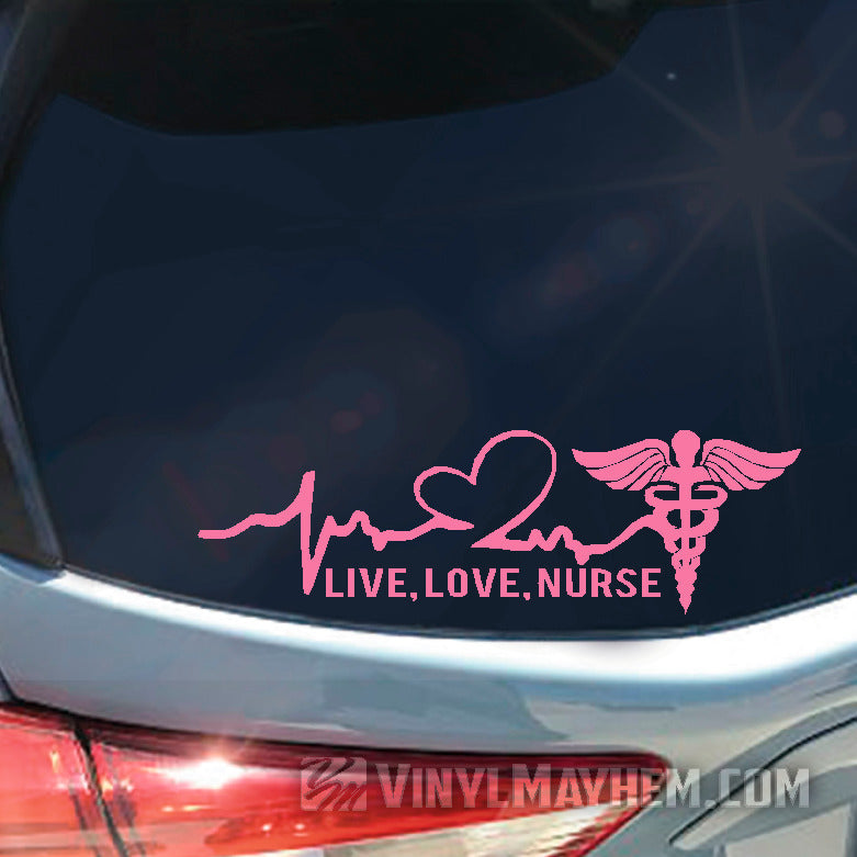 Love Nurse Sticker