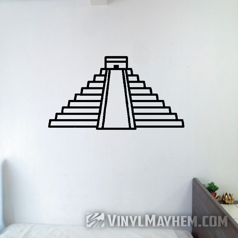 Mayan Pyramid Chitzen Itza vinyl sticker