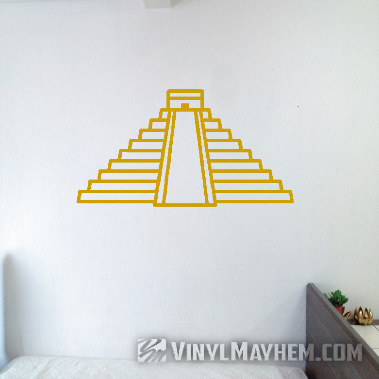 Mayan Pyramid Chitzen Itza vinyl sticker