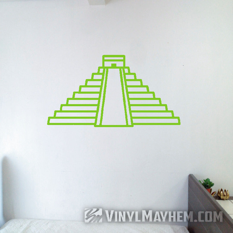 Mayan Pyramid Chitzen Itza vinyl sticker