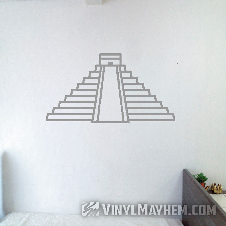 Mayan Pyramid Chitzen Itza vinyl sticker