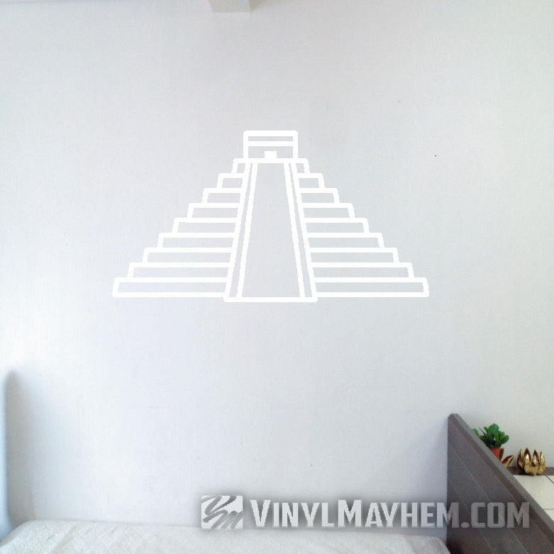 Mayan Pyramid Chitzen Itza vinyl sticker