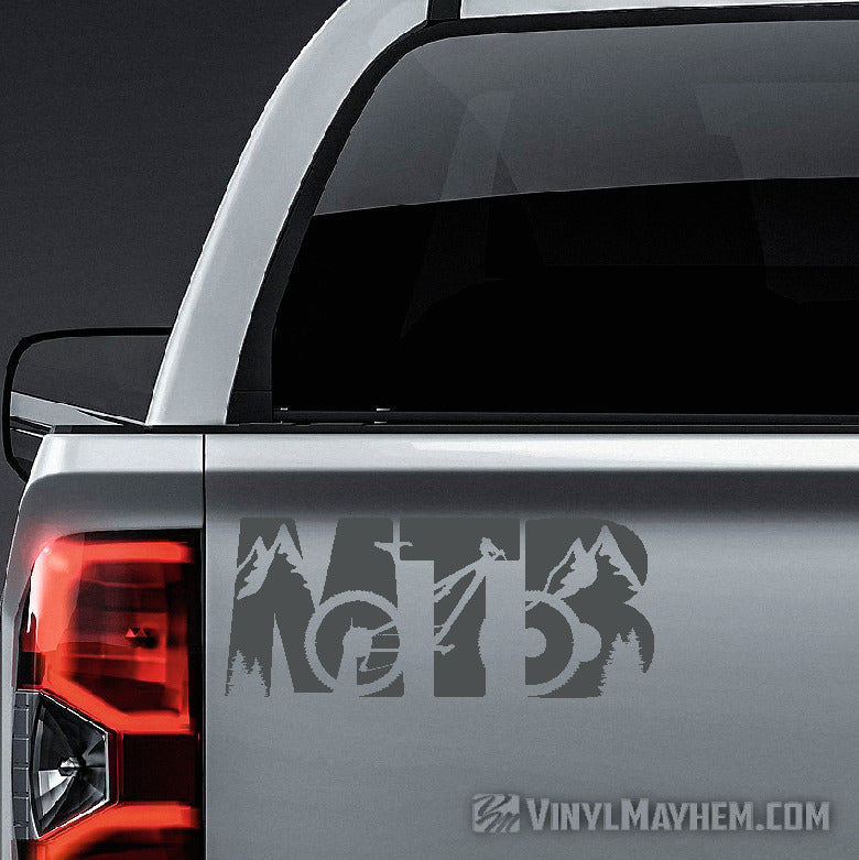 MTB Mountain Bike vinyl sticker