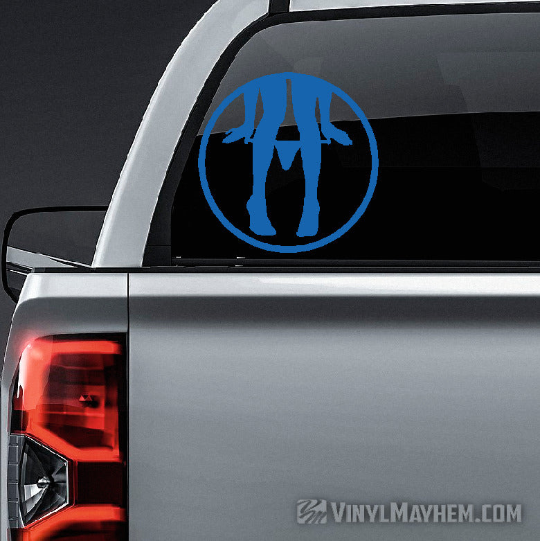 Panty Dropper symbol vinyl sticker