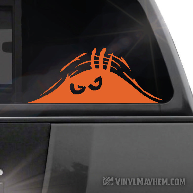 Peeking Monster vinyl sticker