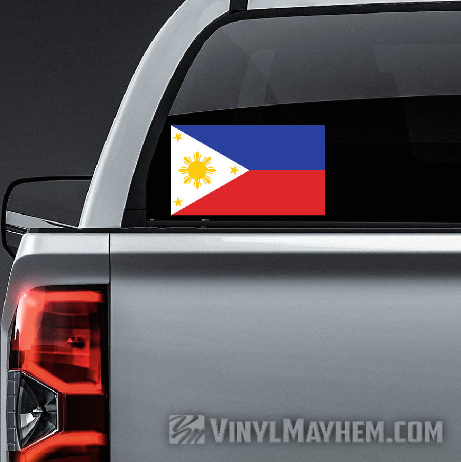 Philippines flag sticker