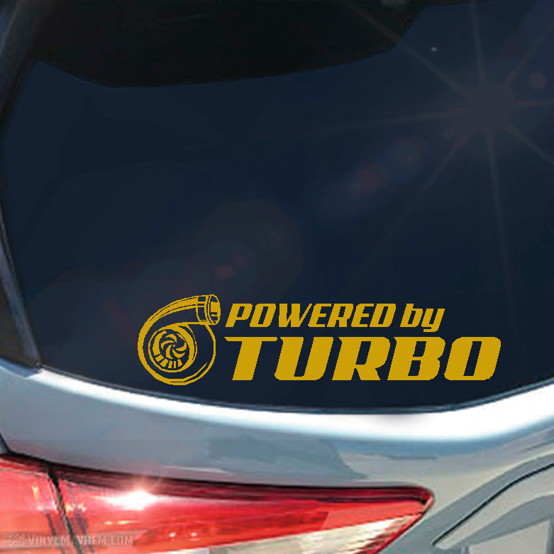 Turbo Stickers Decals