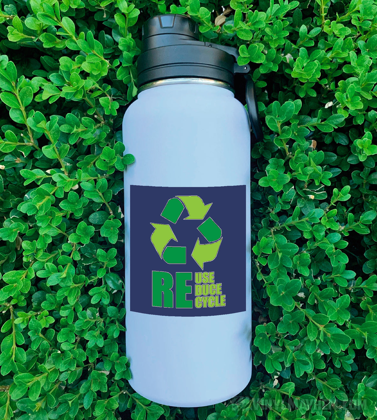 Reuse Reduce Recycle sticker | Vinyl Mayhem