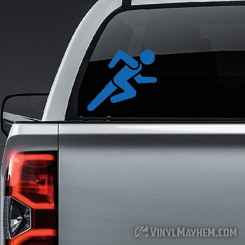 Run Icon vinyl sticker