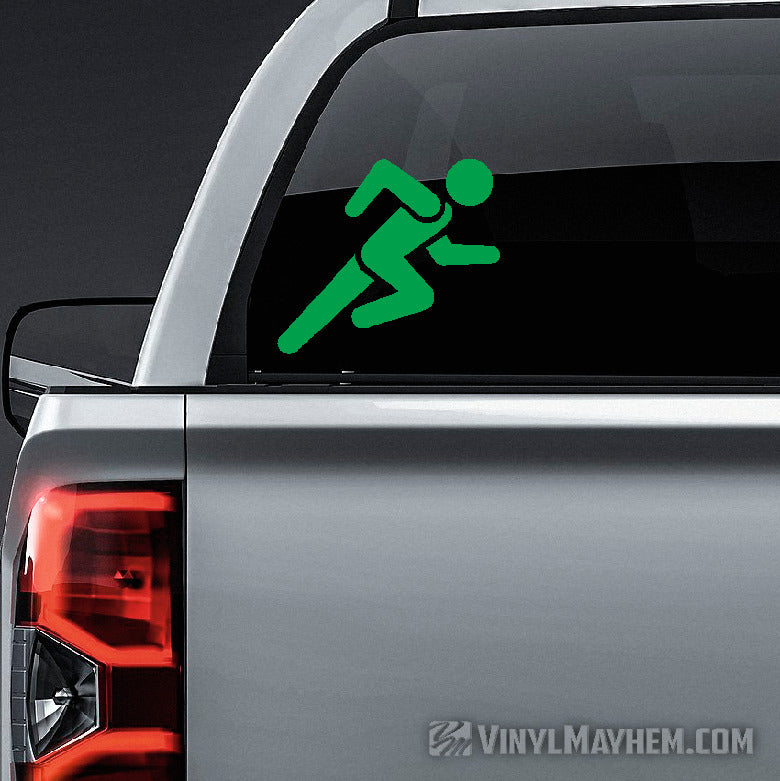 Run Icon vinyl sticker