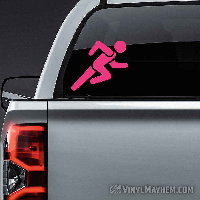 Run Icon vinyl sticker