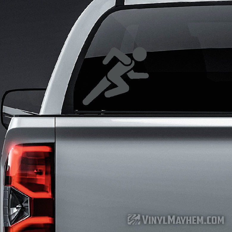 Run Icon vinyl sticker