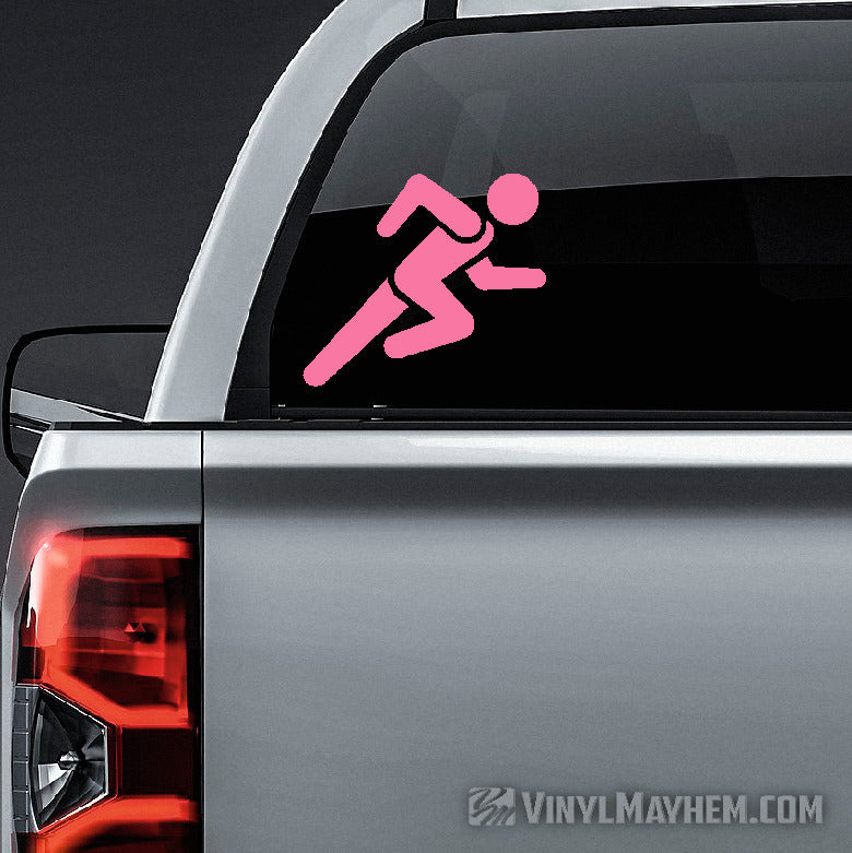Run Icon vinyl sticker