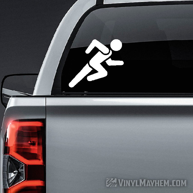 Run Icon vinyl sticker