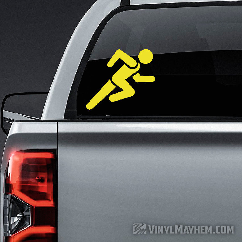 Run Icon vinyl sticker