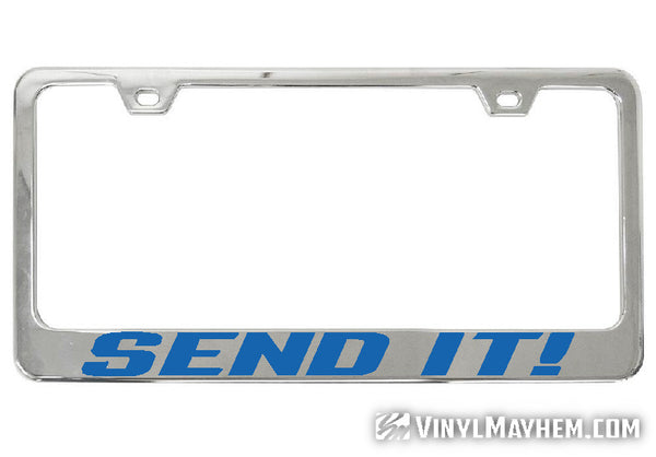 Throttle Therapy License Plate Frame