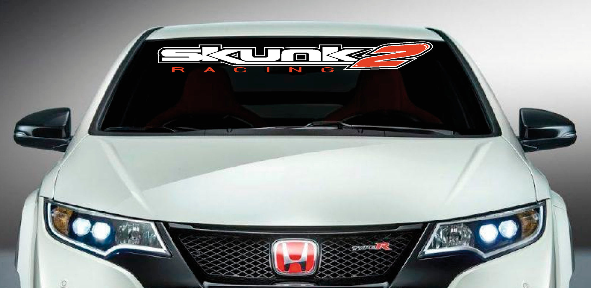 Skunk2 Racing windshield sticker