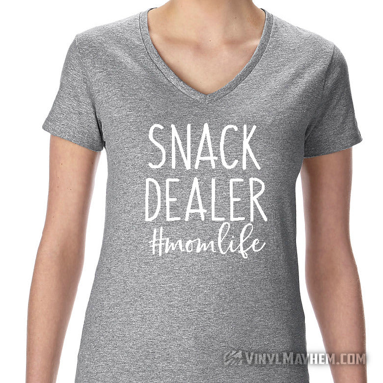Snack Dealer Mom Life women's T-Shirt
