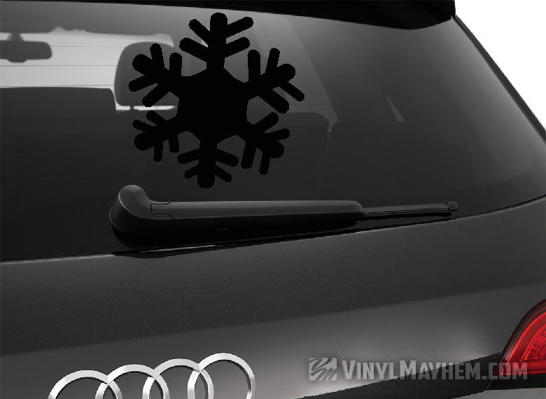 Snowflake unique arms vinyl sticker