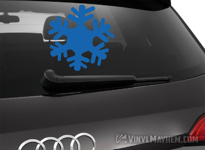 Snowflake unique arms vinyl sticker