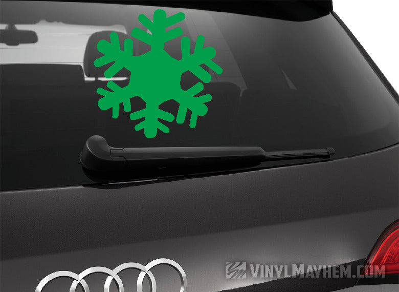 Snowflake unique arms vinyl sticker