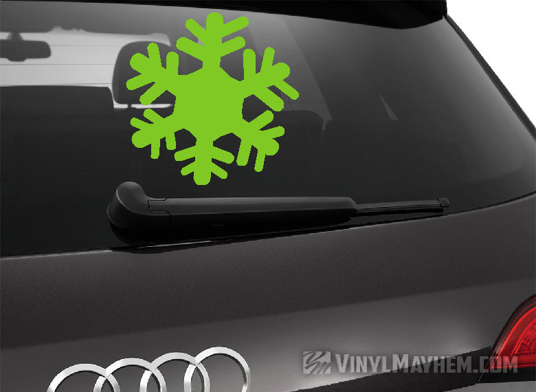 Snowflake unique arms vinyl sticker