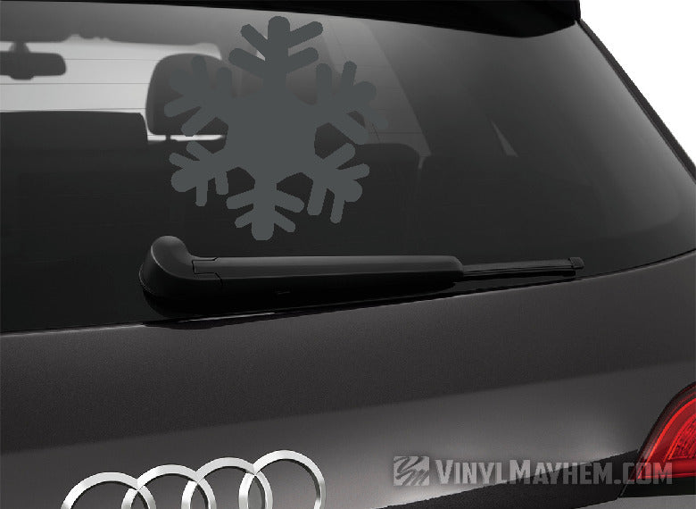 Snowflake unique arms vinyl sticker