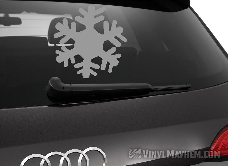 Snowflake unique arms vinyl sticker