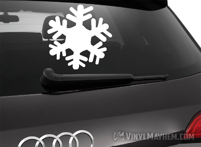 Snowflake unique arms vinyl sticker